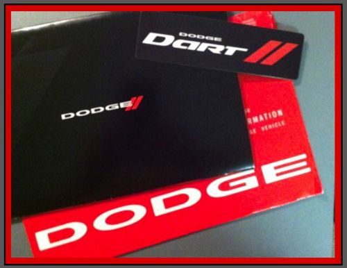 Dodge Dart magnet and owner's kit