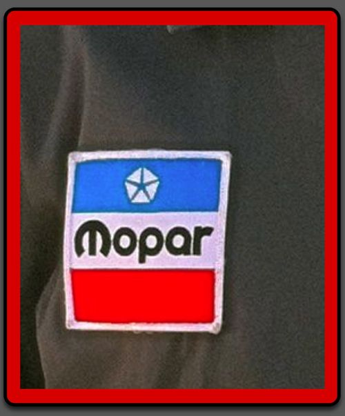 Mopar mechanic patch